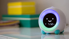 Load image into Gallery viewer, LittleHippo Mella Ready to Rise Children's Trainer, Alarm Clock, Night Light Sleep Sounds Machine (Arctic Blue), Standard
