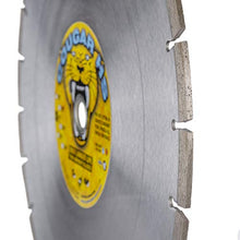 Load image into Gallery viewer, Delta Diamond Cougar HS 14-Inch Concrete Saw Diamond Blade, Segmented, Premium, General Purpose Cutting Masonry, Pavers, Brick, Block &amp; Similar
