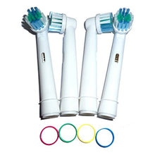 Load image into Gallery viewer, TEQIN 8pcs General Oral B Compatible Electronic Toothbrush Head Replacement for Oral-B EB17-4
