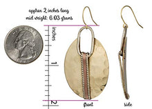 Load image into Gallery viewer, Boho Oval or Round Ethnic Hammered Earring for Women
