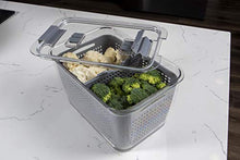 Load image into Gallery viewer, Kitchen Spaces Gray Colander Bin Variety Pack, Fridge Organizer, Produce Storage, Keep Vegetables Fresh, Three Sizes
