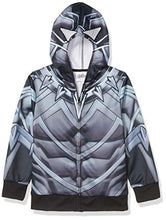 Load image into Gallery viewer, Marvel Boys' Costume Hoodie, Black Panther/Black, Medium 8/10
