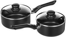 Load image into Gallery viewer, Amazon Basics Non-Stick Cookware Set, Pots and Pans - 8-Piece Set
