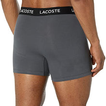 Load image into Gallery viewer, Lacoste Men's 5-Pack Regular Fit Boxer Briefs, Font, X-Large
