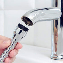 Load image into Gallery viewer, Hofumix Faucet Sprayer Water Sprayer Attachment 360°Rotating Lengthen Sprayer Hose Faucet Extension Attachment for Kitchen Sink Bathtub 2Pcs
