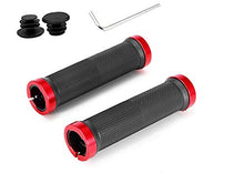 Load image into Gallery viewer, N/D Bicycle Grips,Double Lock on Locking Bicycle Handlebar Grips Rubber Comfortable Bike Grips for Bicycle Mountain BMX
