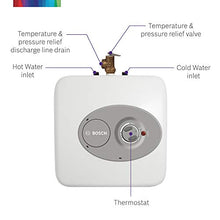 Load image into Gallery viewer, Bosch Electric Mini-Tank Water Heater Tronic 3000 T 2.5-Gallon (ES2.5) - Eliminate Time for Hot Water - Shelf, Wall or Floor Mounted

