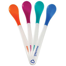 Load image into Gallery viewer, Munchkin White Hot Infant Safety Spoons, 4 Count
