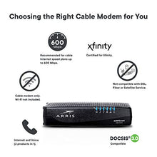 Load image into Gallery viewer, ARRIS Surfboard SBV3202 DOCSIS 3.0 Cable Modem, Certified for Xfinity Internet &amp; Voice
