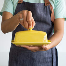 Load image into Gallery viewer, Now Designs Butter Dish, Lemon
