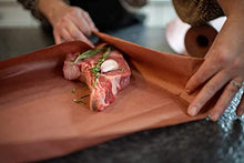 Load image into Gallery viewer, Pink Butcher Paper (17.25 Inch x 175 Feet Roll With Dispenser Box) - For Meat Smoking and BBQ - Heavy Duty Unwaxed Unbleached Food Grade Paper - Smoker Safe - Use Wrap While Cooking For Tender Meat
