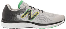 Load image into Gallery viewer, New Balance Men's Fresh Foam 680 V7 Running Shoe, Grey/Black/Lemonade, 9 X-Wide
