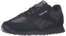 Load image into Gallery viewer, Reebok Men's Royal Nylon Walking Shoe, Black/Carbon, 7.5

