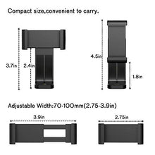 Load image into Gallery viewer, Lontree Universal Phone Holder, Cell Phone Holder Mount Adapter Smartphone Tripod Adapter Rotates Vertical/Horizontal Bracket with Clamp for iPhone, Andriod, Camera Stand (Style 2)
