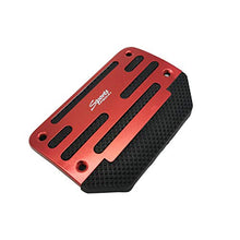 Load image into Gallery viewer, Universal 2 PCS Red Non-Slip Automatic Car Gas Brake Pedal Cover Pad Metal Plastic Car Gas Brake Foot Pedal Pad Cover Accelerator Red
