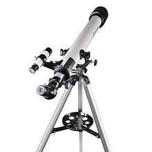 Load image into Gallery viewer, Telescopes for Adults, Telescope for Beginners and Kids - 700mm Focal Length Refractor &amp; Travel Scope to Observe Moon and Planet with 10mm Eyepiece Smartphone Mount and Tripod
