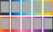 Load image into Gallery viewer, Fujifilm InstaX Mini Instant Film Rainbow &amp; Staind Glass &amp; Candy Pop &amp; Shiny Star Film -10 Sheets X 4 Assort Value Set
