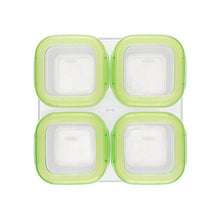 Load image into Gallery viewer, OXO Tot Baby Blocks Freezer Storage Containers 4-Ounce, Set of 8, Clear
