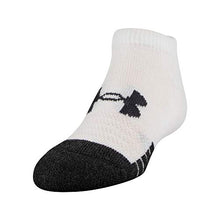 Load image into Gallery viewer, Under Armour Youth Performance Tech No Show Socks, Multipairs , White (6-Pairs) , Small
