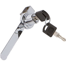 Load image into Gallery viewer, Sliding Glass Door Ratchet Lock with Chrome Finish, Keyed Alike Showcase Display
