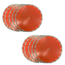 Load image into Gallery viewer, (10 PACK) SUPREMAX Heavy-Duty 14 inch Supreme Quality Dry/Wet Cutting Diamond Blades for Concrete Asphalt Masonry Stone (14" - 10 pcs)
