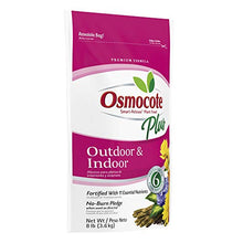 Load image into Gallery viewer, Osmocote 274850 Smart-Release Plant Food Plus Outdoor &amp; Indoor, 8 lbs &amp; Bayer Advanced 701110A All in One Rose and Flower Care Granules, 4-Pound
