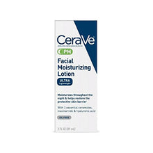 Load image into Gallery viewer, CeraVe Facial Moisturizing Lotion PM Ultra Lightweight 3 oz
