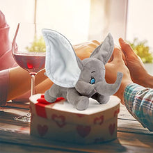 Load image into Gallery viewer, Stuffed Elephant Plush Animal Toy 9.8 INCH Valentines Day Gifts for Kids Super Soft Plush Elephant Stuffed Animal Toy Gifts for Boys Girls (Grey)
