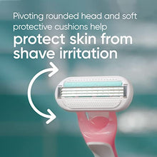 Load image into Gallery viewer, Gillette Venus Sensitive Women's Disposable Razors - Single Package of 3 Razors (Packaging May Vary)

