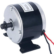 Load image into Gallery viewer, HYDDNice 24V DC Permanent Magnet Electric Motor Generator 250W 2750RPM Electric Motor Brushed for Wind Turbine E Scooter Drive Speed Control
