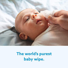 Load image into Gallery viewer, WaterWipes Original Baby Wipes, 99.9% Water, Unscented &amp; Hypoallergenic for Sensitive Newborn Skin, 3 Packs (180 Count)
