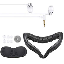 Load image into Gallery viewer, BEJOY VR PU Leather Face Bracket &amp; Protective Lens Cover for Oculus Quest 2, Dust Proof &amp; Anti-Scratch Cover, 3D 360 Degree Surrounding Sounds Gaming Headphones for Oculus 2
