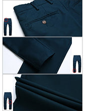 Load image into Gallery viewer, Match Men's Slim Tapered Stretchy Casual Pant (38W x 31L, 8060 Peacock Blue)
