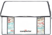 Load image into Gallery viewer, Compactor Space Saver Vacuum Storage Solution Vacuum Bag to Protect Clothes, Pillows, Duvets, Comforters, Blankets (XXL (26"x20"x11"), Classic White)
