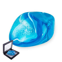 Load image into Gallery viewer, BTEOBFY Blue Agate Palm Stones,Warm&amp;Air Blue Lace Stone, Natural Healing Crystal Therapy Worry Stones for Meditation Chakra Balancing Collection, Irregular Shape
