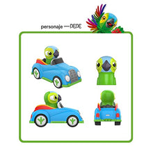 Load image into Gallery viewer, La Granja De Zenon Car Toys Inertia car Friction Toy Cars 2 Pack Push Back Vehicle Friction Powered Set for Boys Girls (Lorito Pepe &amp; Gallo Bartolito)
