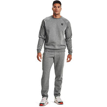 Load image into Gallery viewer, Under Armour Men's Rival Fleece Pants , Pitch Gray Light Heather (012)/Onyx White , XX-Large
