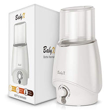 Load image into Gallery viewer, BabyX Fast Bottle Warmer For Breastmilk, Infant Formula, Baby Food Heater Quickly Warm and Sterilizer, Sanitize Pacifiers and Fits Most Bottle Size [Built-in Smart Temp. Controller]
