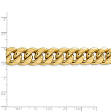Load image into Gallery viewer, Mia Diamonds 14k Yellow Gold 15mm Semi-Solid Miami Cuban Chain Necklace
