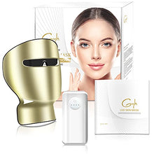 Load image into Gallery viewer, LED Face Mask, GYH 7 Colors LED Skin Mask - Blue &amp; Red Light for Face and Neck Skin, Ultra-Light Wireless Facial Photon Beauty Mask for Rejuvenation Tightening Skin(Only 260g)

