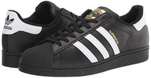 Load image into Gallery viewer, adidas Originals mens Superstar Sneaker, Core Black/White/Core Black, 8.5 US

