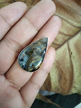 Load image into Gallery viewer, Pietersite Ring, 925 Sterling Silver, Tempest Stone, Multi Color Ring, Beautiful Stone Ring, High Quality Stones Ring, Authentic Silver Ring, Boho &amp; Natural Ring, Beautiful Gift, Extraordinary Ring
