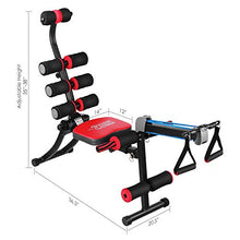 Load image into Gallery viewer, Femor Total Body Gym Machine, Abs &amp; Core Workout Equipment, Twister Exercise Trainer Fitness Equipment at Home with Rowing Machine
