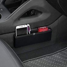 Load image into Gallery viewer, KMMOTORS Ultra Slim Mini Organizer for Phone, Cigar and Other Slim Things. Gap Filler Car Seat Side Organizer Prevent The Drop Between The seat and The Center Console. Extra Storage, Multi-Functional
