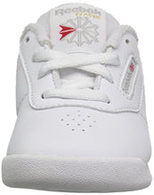 Load image into Gallery viewer, Reebok Unisex-Kid's Princess Sneaker, White/Grey, 1 M US Little Kid

