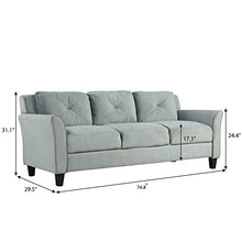 Load image into Gallery viewer, Harper &amp; Bright Designs 3 Pieces Living Room Sets, Living Room Furniture Sofa Set Include Armchair Loveseat Couch
