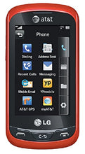 Load image into Gallery viewer, LG Xpression C395 Unlocked GSM Slider Cell Phone with Touchscreen + Full QWERTY Keyboard - Red
