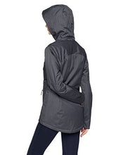 Load image into Gallery viewer, Columbia Women's Top Pine Insulated Rain Jacket, Waterproof &amp; Breathable, Shark Melange, Large
