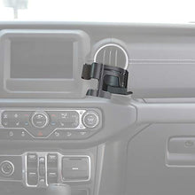 Load image into Gallery viewer, Savadicar JL &amp; JT Multi-Function Drink Cup Phone Holder, 2 in 1 Bolt-on Stand Bracket Organizer for 2018-2022 Jeep Wrangler JL JLU &amp; Jeep Gladiator JT Trunk
