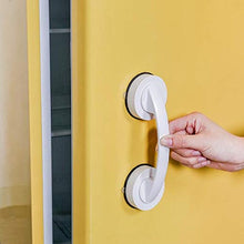 Load image into Gallery viewer, Large Glass Door and Window Handles, Bathroom Sliding Doors, cupboards, wardrobes, Suction Cups, Non-Marking Handles, Non-Perforated Absorption Handles (White)
